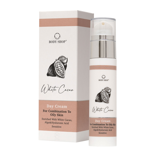 קרם פנים לעור מעורב-שמן White Cacao - בודי שופ קרמים לפנים מומלצים: מהיערות הירוקים של עמק הפיורה בפרו, הובאה התמצית מזרעי קקאו לבן מובחרים