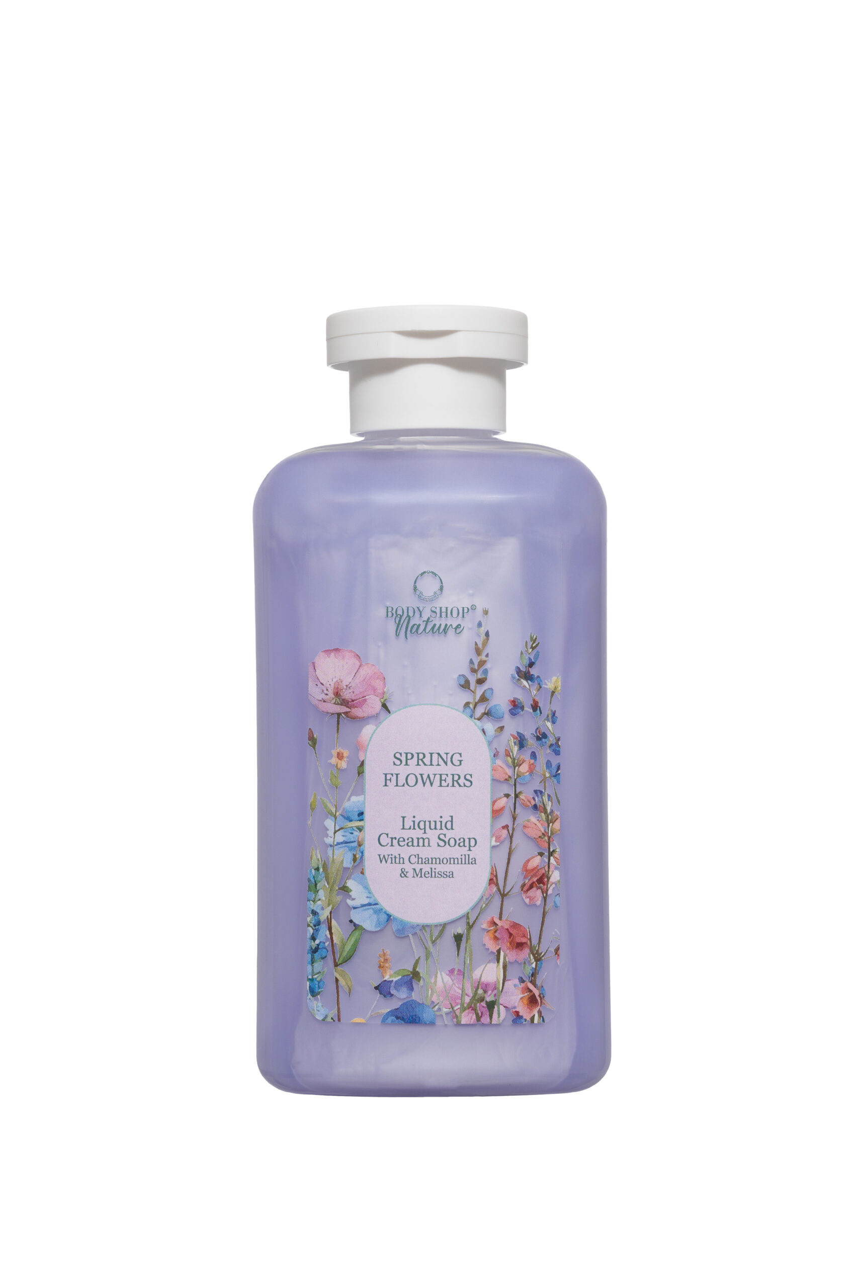 תחליב רחצה פרחי אביב עם תמציות קמומילה ושקדים